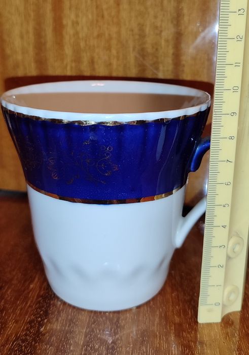 Бокалы чайные кобальтовые