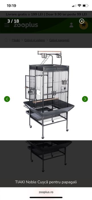 Vand colivie pt papagali