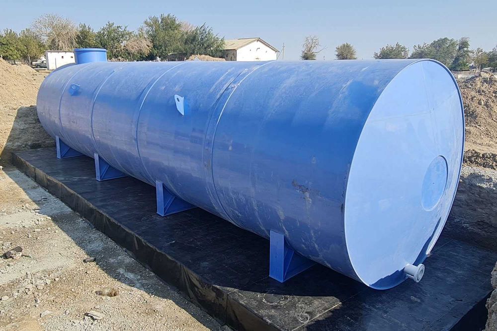 Polipropilen eko-baklar, yomkostlar 100 tonnagacha ichimlik suv uchun