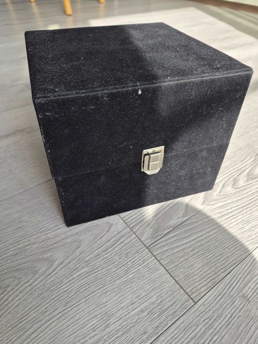 Scrumieră lux Decorium Aur 24K , cutie catifea