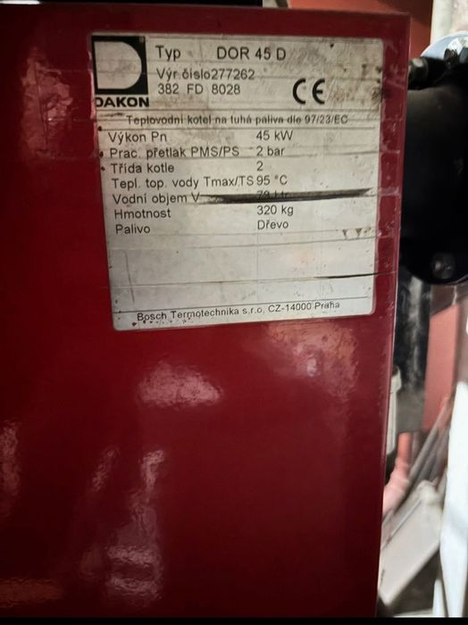 Котел за дърва и