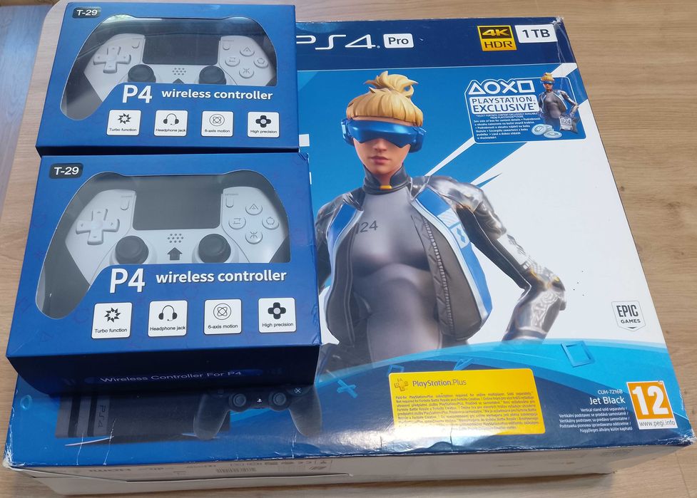 PlayStation 4 PS4 Pro 1TB SW 11.00 + GoldHEN + 3 джойстка + 15 игри