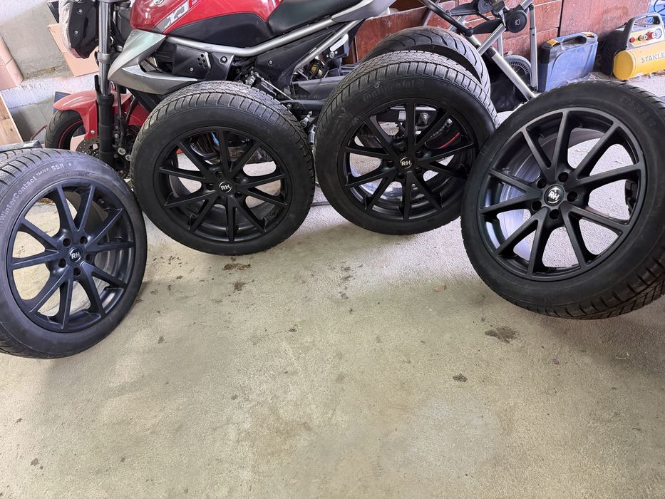 18″ джанти RH DE Sports 5×112 ET35 с гуми Continental 225/50 R18
