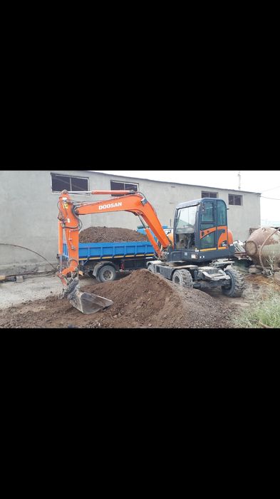 хавуз бассейн падвал катлаван казувчи юкловчи пагрузчик экскаватор хиз