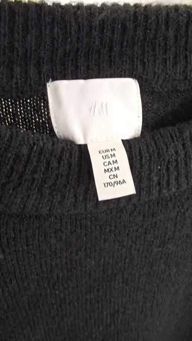 Черен пуловер H&M