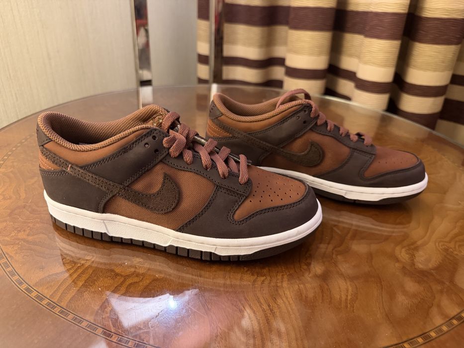Оригинальные кроссовки Nike Dunk Low Cacao Wow новые из Дубая