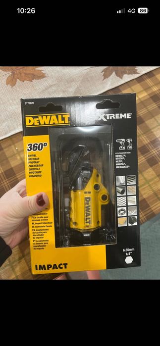 Dewalt, atașament foarfecă de tăiat tabla