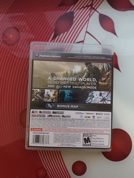 Vând call of duty pentru PS 3 nou