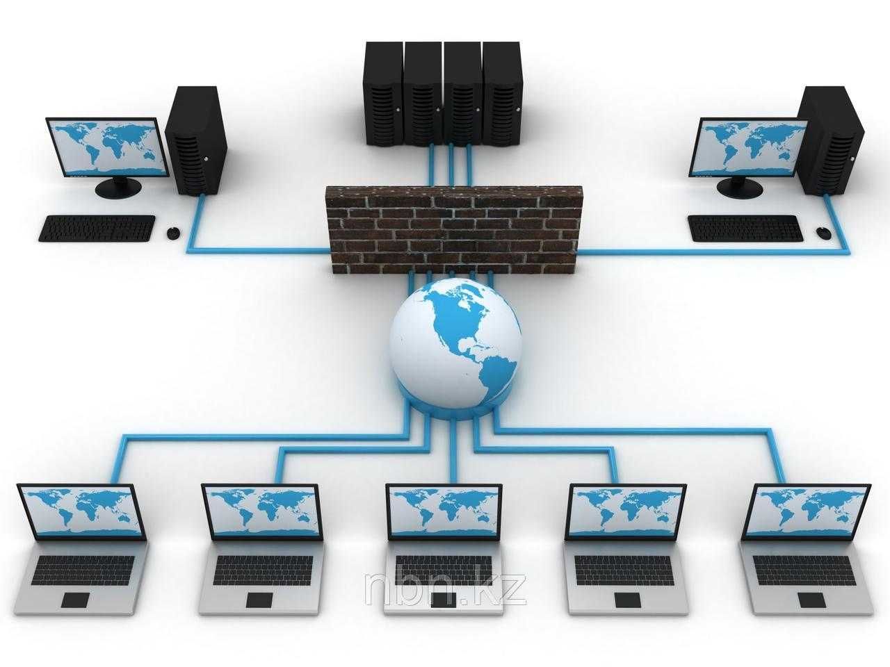 Локальная сеть, настройка интернета, прокладка кабеля,lan,wi-fi -  Компьютеры Шымкент на Olx