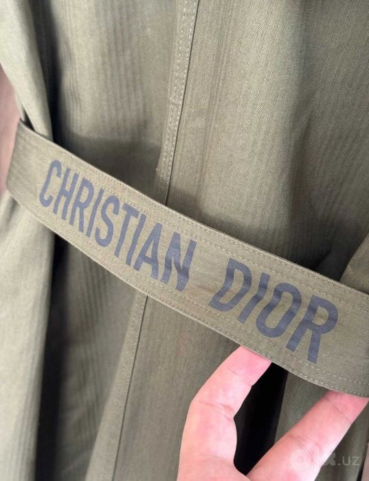 Тренч Christian Dior Premium / Женский длинный плащ Диор (размер S-M)