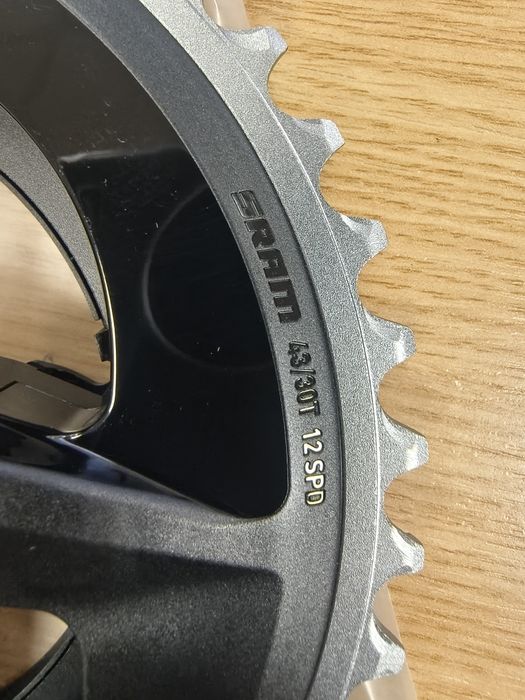 Курбели SRAM RIVAL D1 172.5mm DUB WIDE 43/30T 46/33T