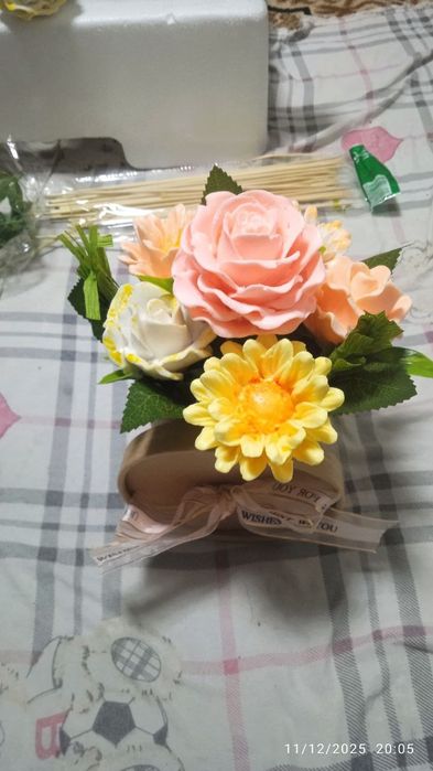 Uyni xushbo'ylashturuvchi sun'iy gul!