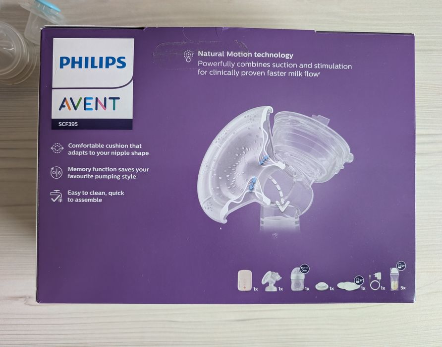 Philips avent advanced, единична електрическа помпа за кърма