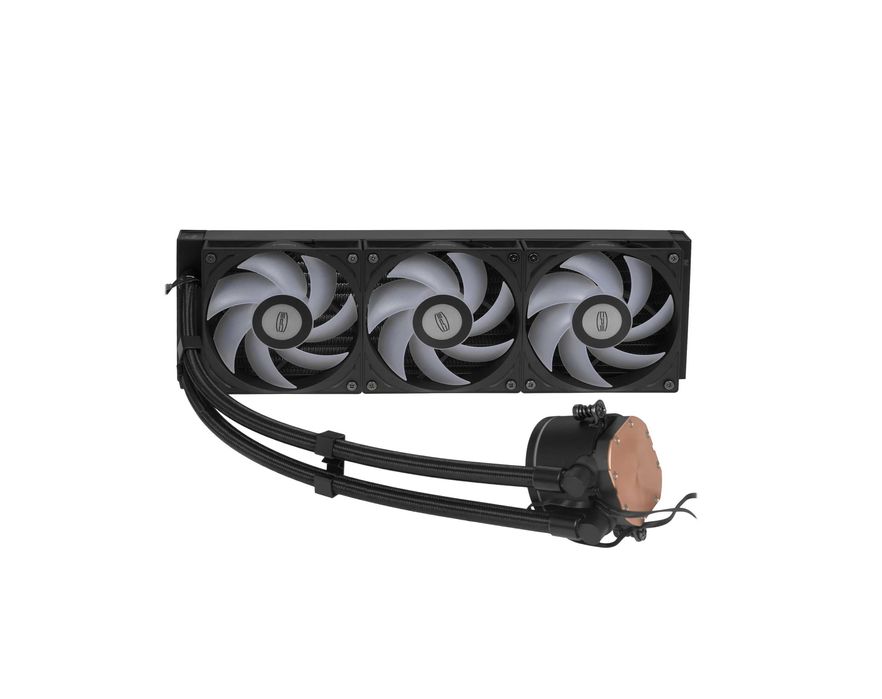 | Система водяного охлаждения PCCooler DA360 Pro ARGB Digital Black