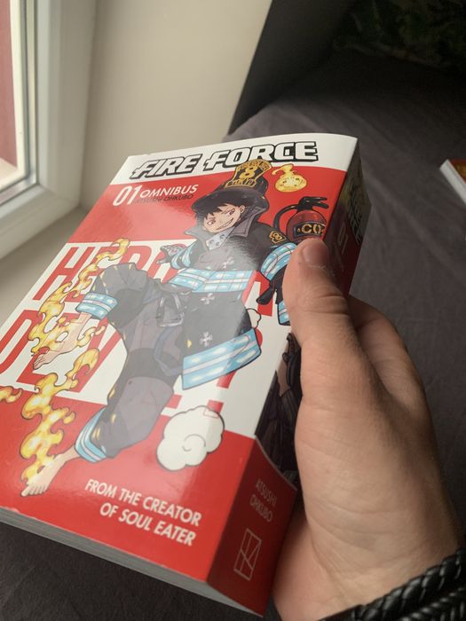 Манга: Омнибус Fire Force vol 1 - 3