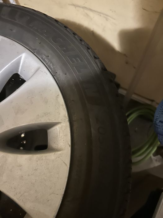 Vand cauciucuri michelin alpin 6 205/55/R16 si jante originale audi