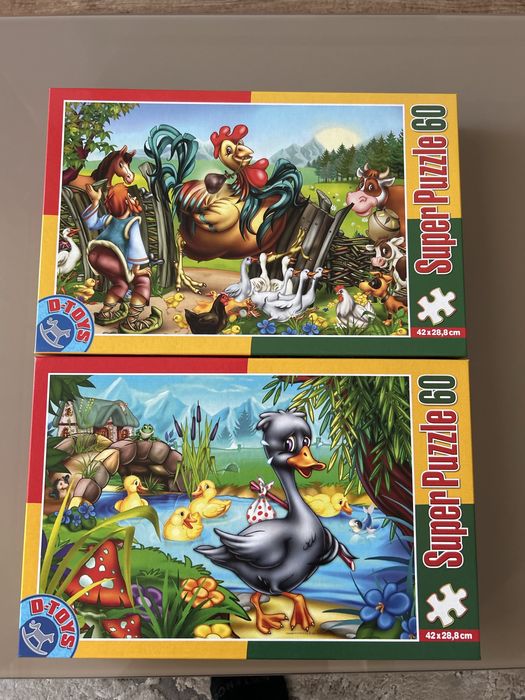 Set 3 puzzle copii 3-5 ani