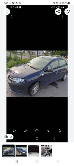 Dacia logan din 2014