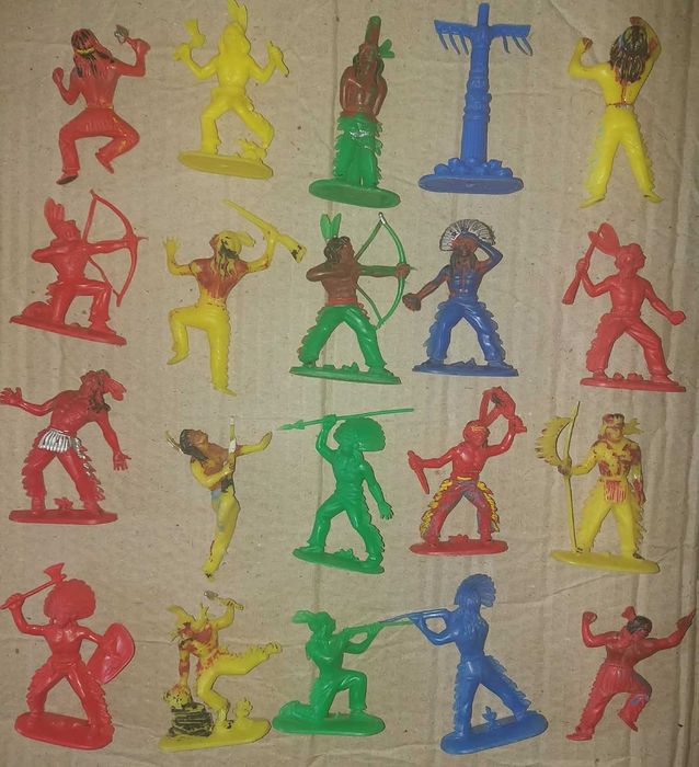 Colectie completa indieni cowboy Jean Hoefler WG