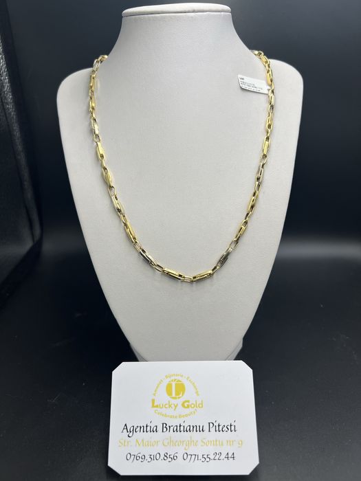 Lant aur 18 k 13,85 gr lungime 50 cm cod 25297