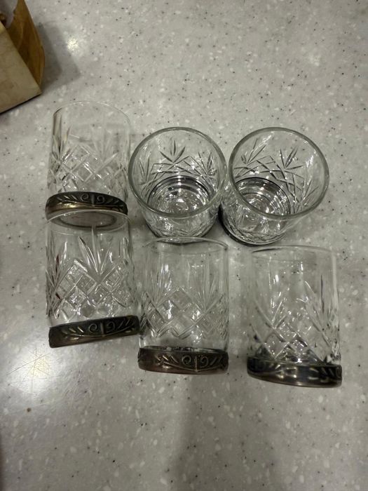Рюмки хрусталь советские 5000