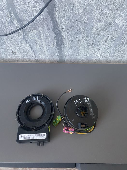 Подрулевой шлейф и датчик угла поворота руля на мерседес МЛ 163