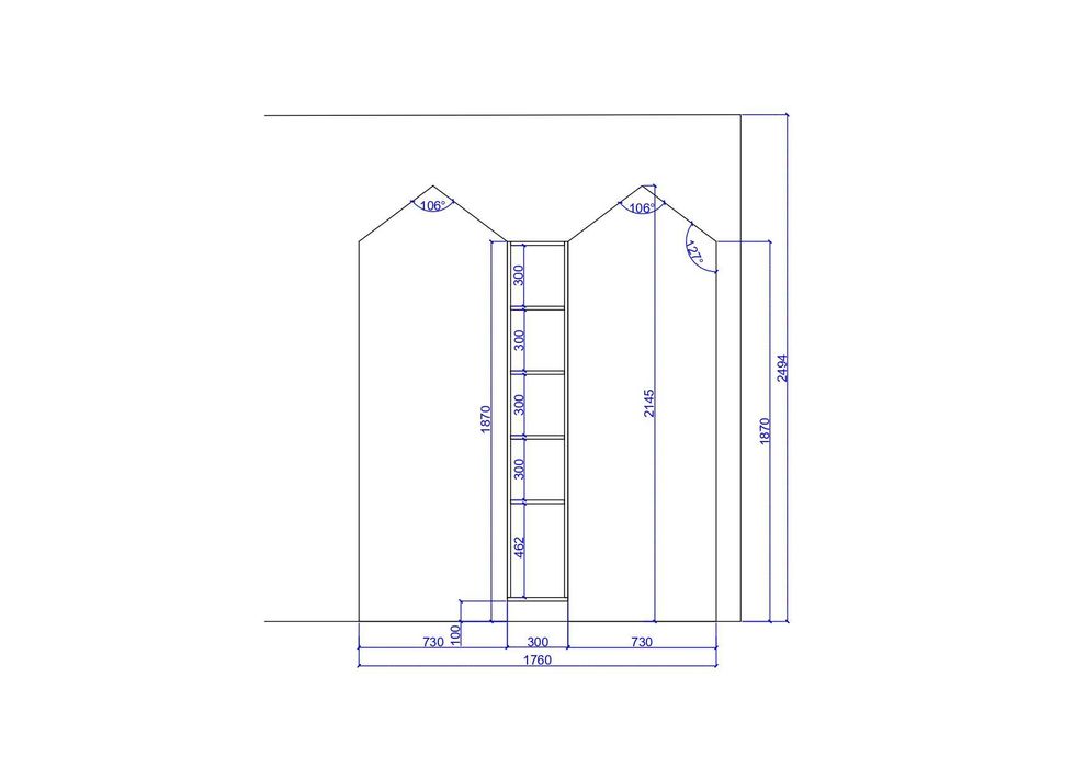 Красива и практична поръчкова детска стая- много добро състояние