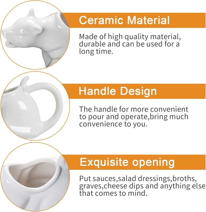 Керамична купа, сосиера (котка) за сос Puking Cat 240 мл