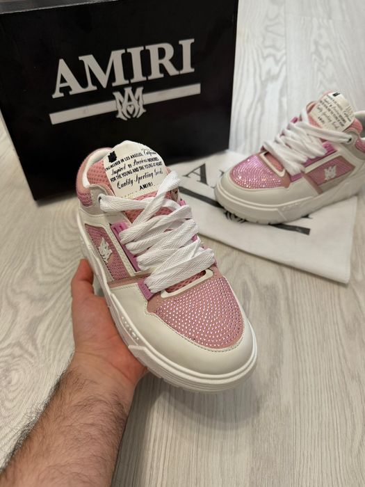 Adidasi Amiri MA1 roz pietricele