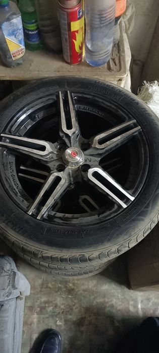 Литые диски с покрышками 4 шт