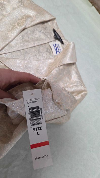 Sacou auriu  ocazie ONYX Nite by wendye chaitin USA marimea L