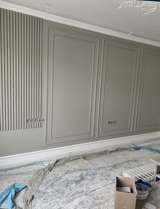 Покраска стен потолок качественно  400 тг кв