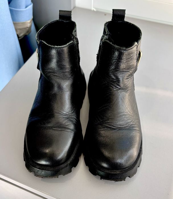 Ghete Zara marimea 26 piele naturala