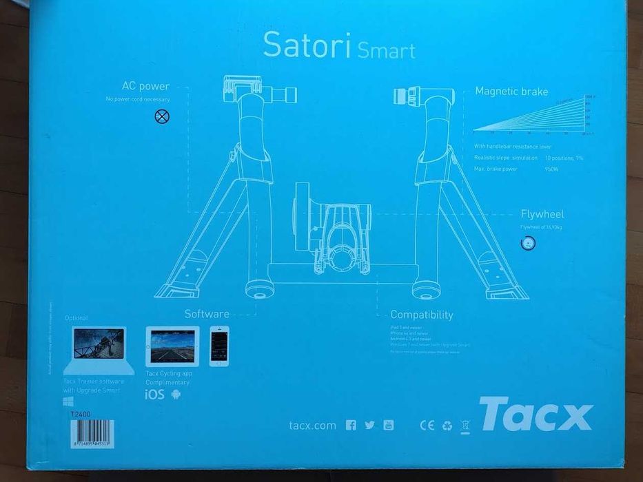 Vând Trainer Bicicletă Tacx Satori Smart T2400 - NOU