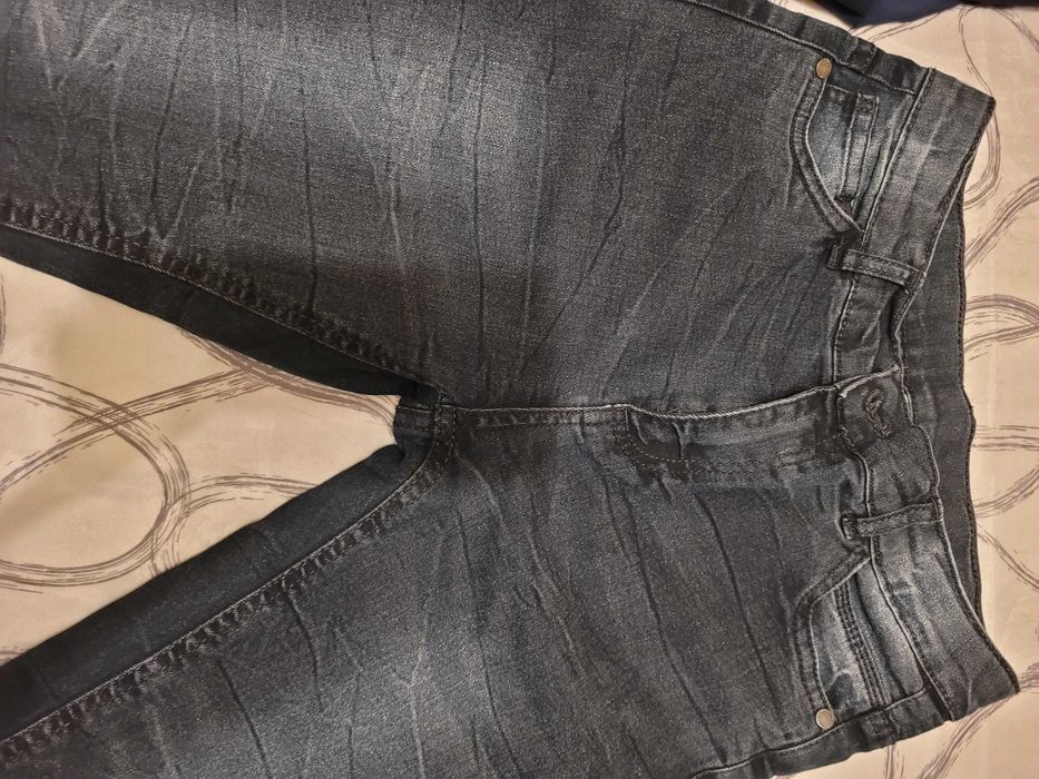 Pantaloni/blugi, baieti, marca Destination, marimea 146, negri