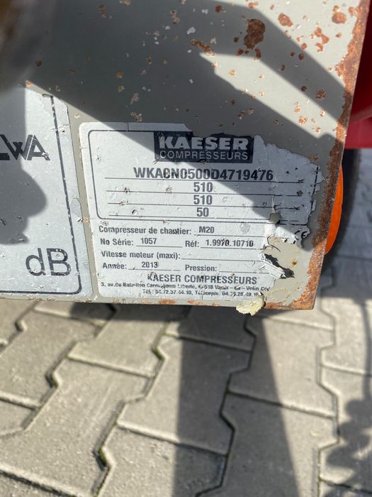 Vand motocompresor kaeser m20