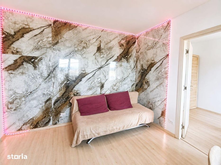 Apartament de vanzare cu 2 camere mobilat