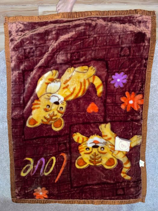 Новое детское одеяло тигрёнок