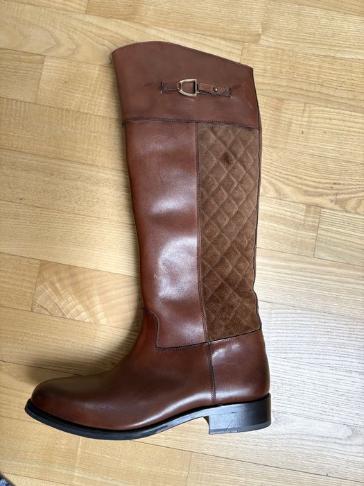 Cizme piele Massimo Dutti 42