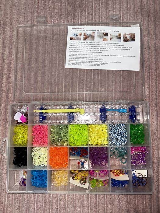 Набор резинок для плетения браслетов
