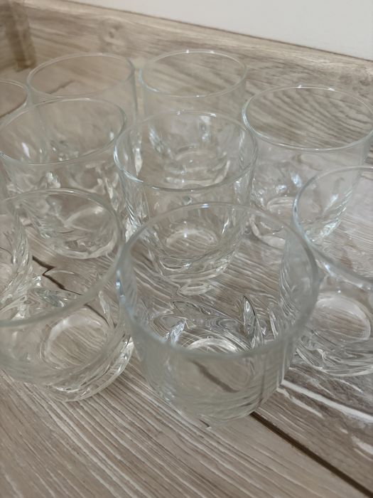 Стъклени чаши за алкохол 10 бр