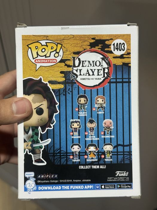Продам Funko pop Tanjiro Kamado 1403