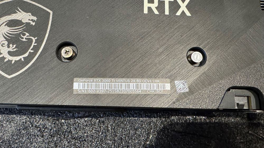 NVIDIA GeForce RTX 3060 Ti Ventus 2X 8G OCV1