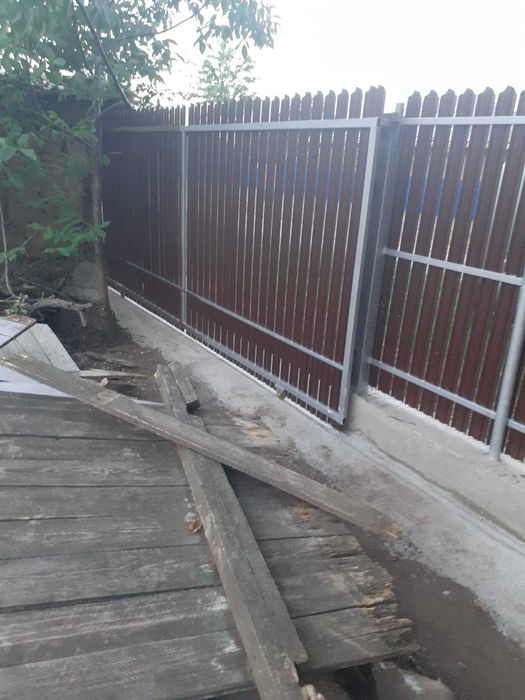 Garduri din sipca metalica, panou stil jaluzele si alte modele