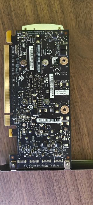 HP Nvidia Quadro P620 2GB