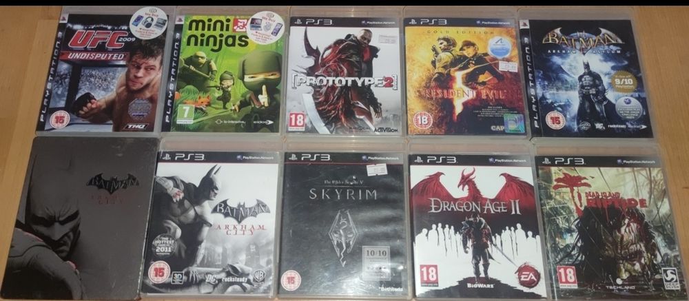 PS3-Игри/Всяка по 10 евро/