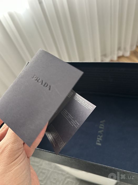 Мокасины лоферы PRADA Saffiano 2DD151 НОВЫЕ кофейного цвета
