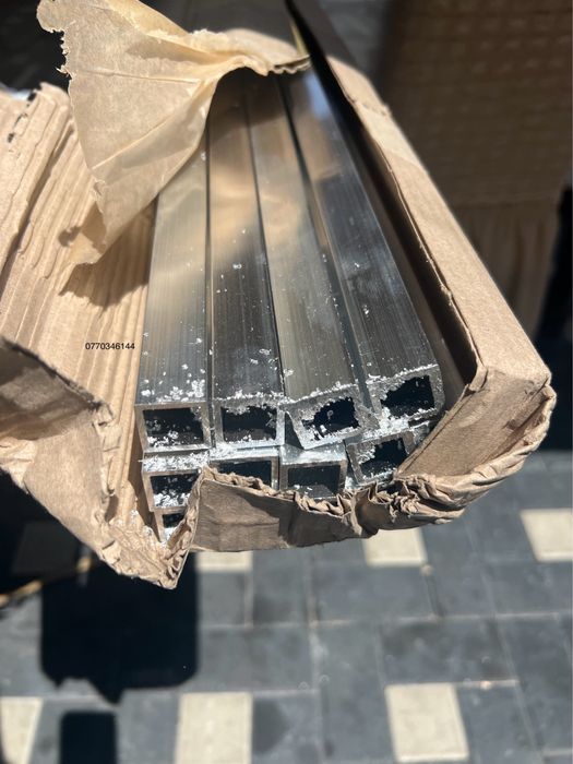 Teava patrata aluminiu