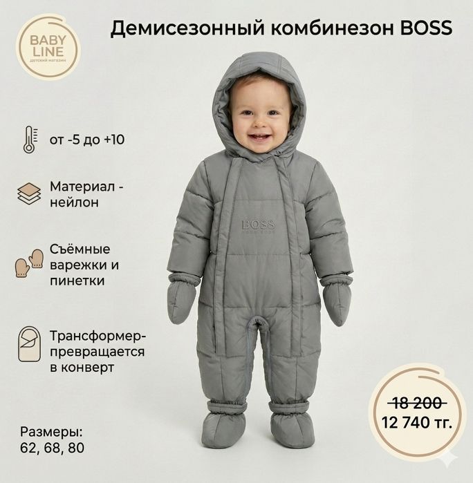 Комбинезоны детские на весну