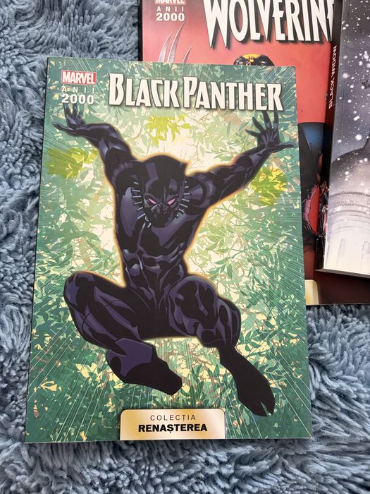 Benezi desenate Wolverine, Black Panther si Black Widow